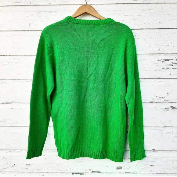 Meowy Christmas Ugly Xmas Sweater - Blitzen - Picture 4 of 4